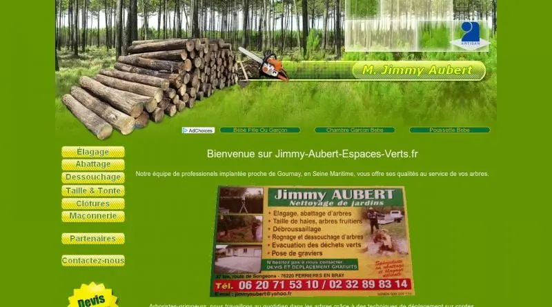 Jimmy Aubert Espaces Verts