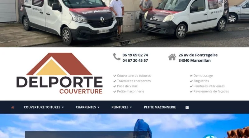 Delporte Couverture à Marseillan